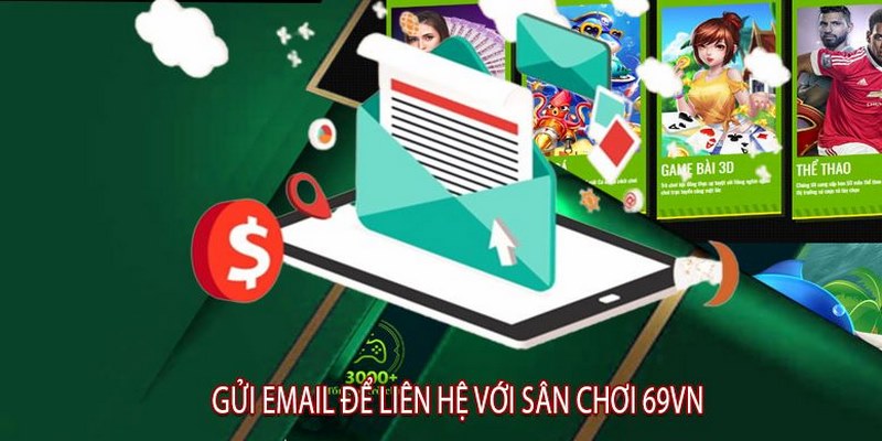 Liên hệ 69VN- liên hệ nhanh tiện tợi qua email