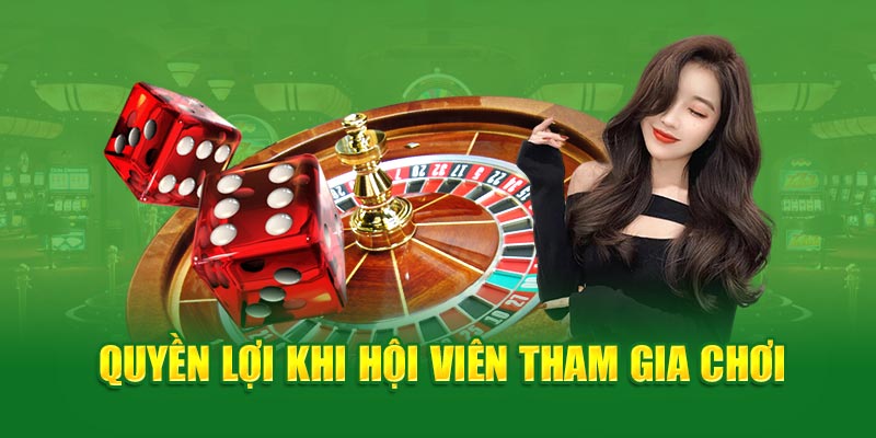 Roulette 69VN- quyền lợi khi tham gia chơi 